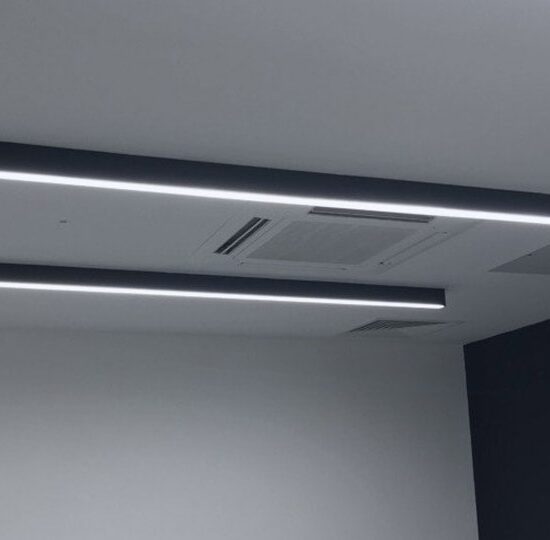 نور خطی روکار سقف